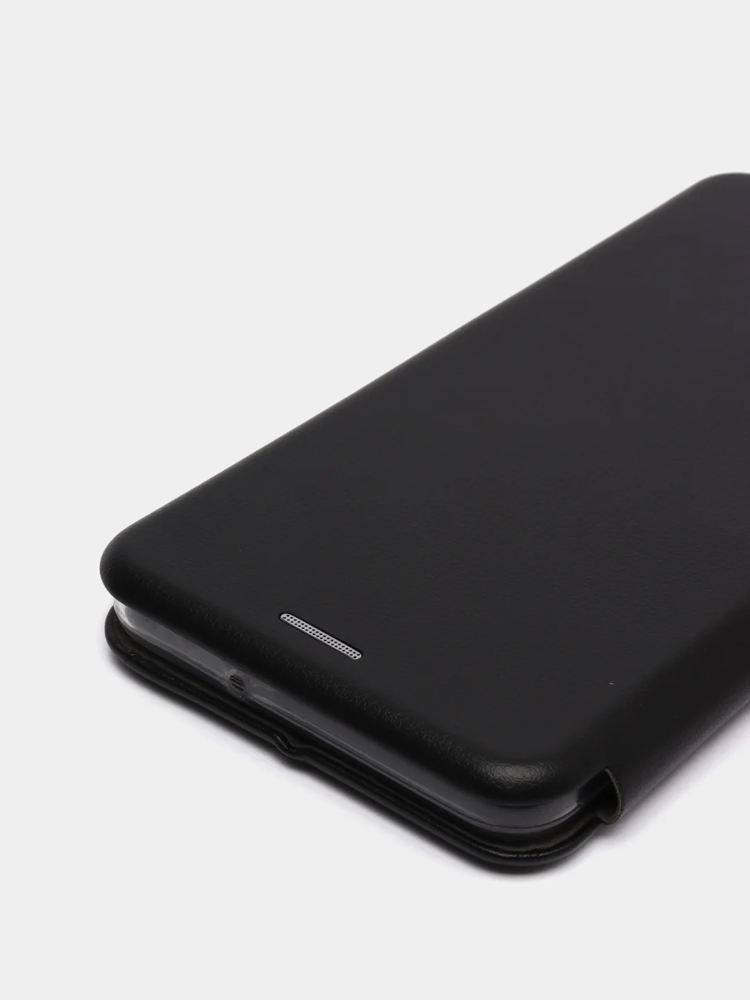 Черный чехол книжка Samsung Galaxy A12, M12 с функцией подставки Самсунг А12, М12