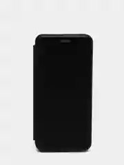 Черный чехол книжка Samsung Galaxy A12, M12 с функцией подставки Самсунг А12, М12