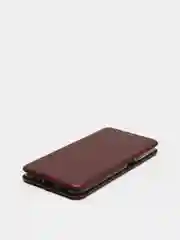 Багровый чехол книжка Samsung Galaxy A12, M12 с функцией подставки Самсунг А12, М12
