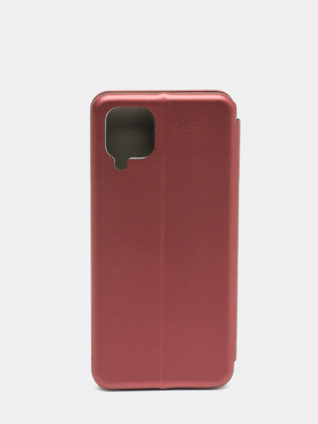 Багровый чехол книжка Samsung Galaxy A12, M12 с функцией подставки Самсунг А12, М12