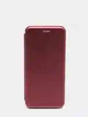 Багровый чехол книжка Samsung Galaxy A12, M12 с функцией подставки Самсунг А12, М12