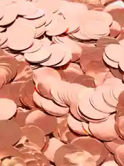 Бронзовый конфетти круглой формы металик