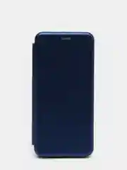 Синий чехол книжка Samsung Galaxy A12, M12 с функцией подставки Самсунг А12, М12