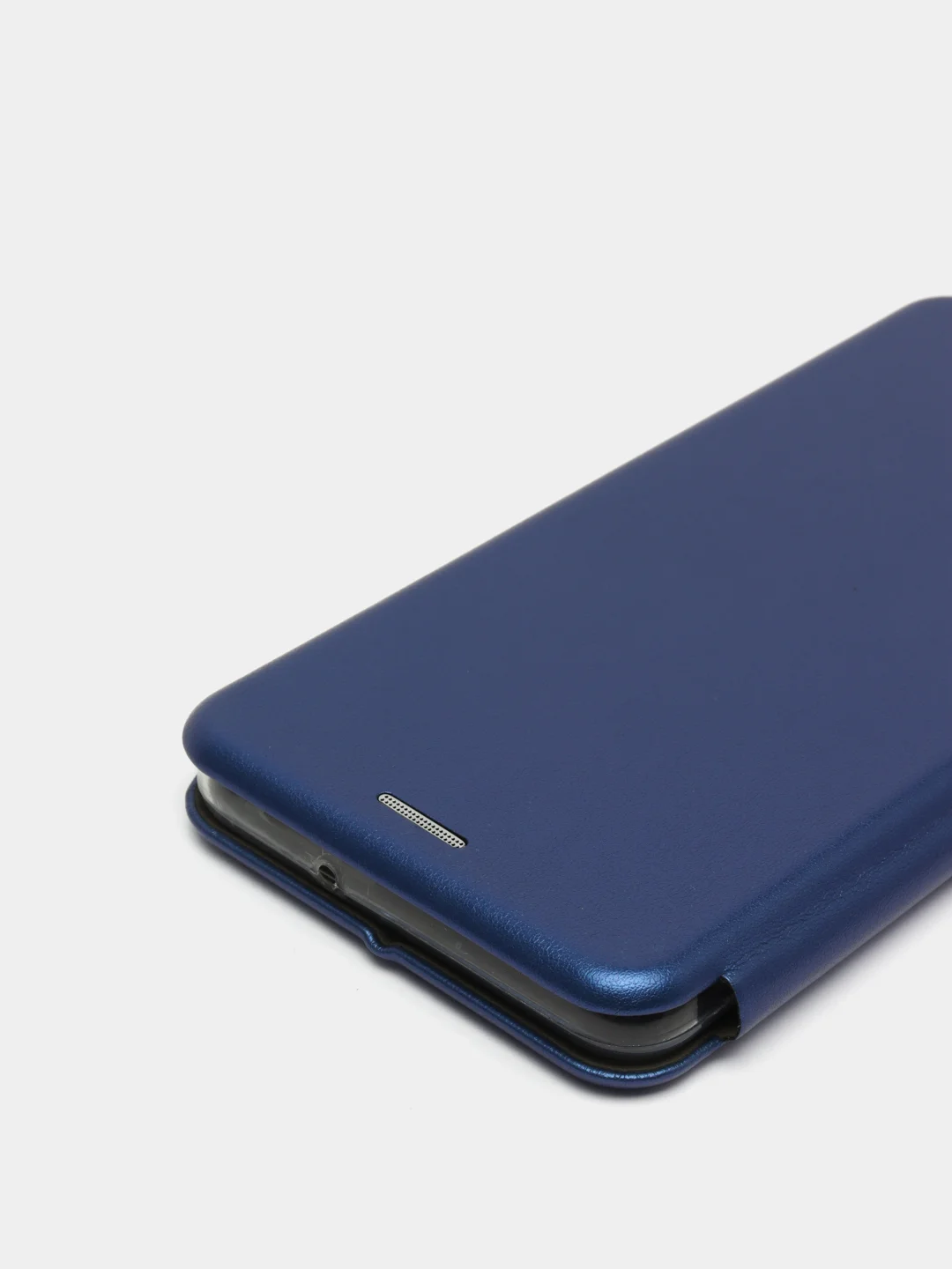 Синий чехол книжка Samsung Galaxy A12, M12 с функцией подставки Самсунг А12, М12