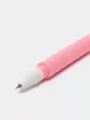 Тёмно-розовый гелевая светящаяся ручка