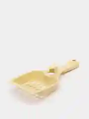 Желтый совок для лотка (с креплением)