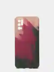 Багровый чехол Xiaomi Poco M3 Pro / Redmi Note 10T, Сяоми Поко М3 Про, с мягким подкладом