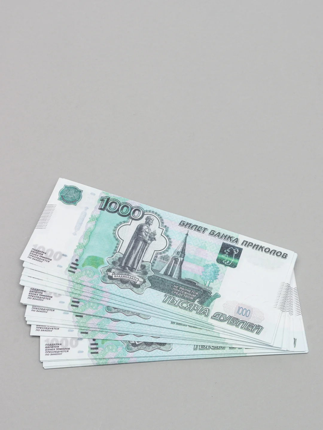 Зеленый деньги сувенирные, 100шт