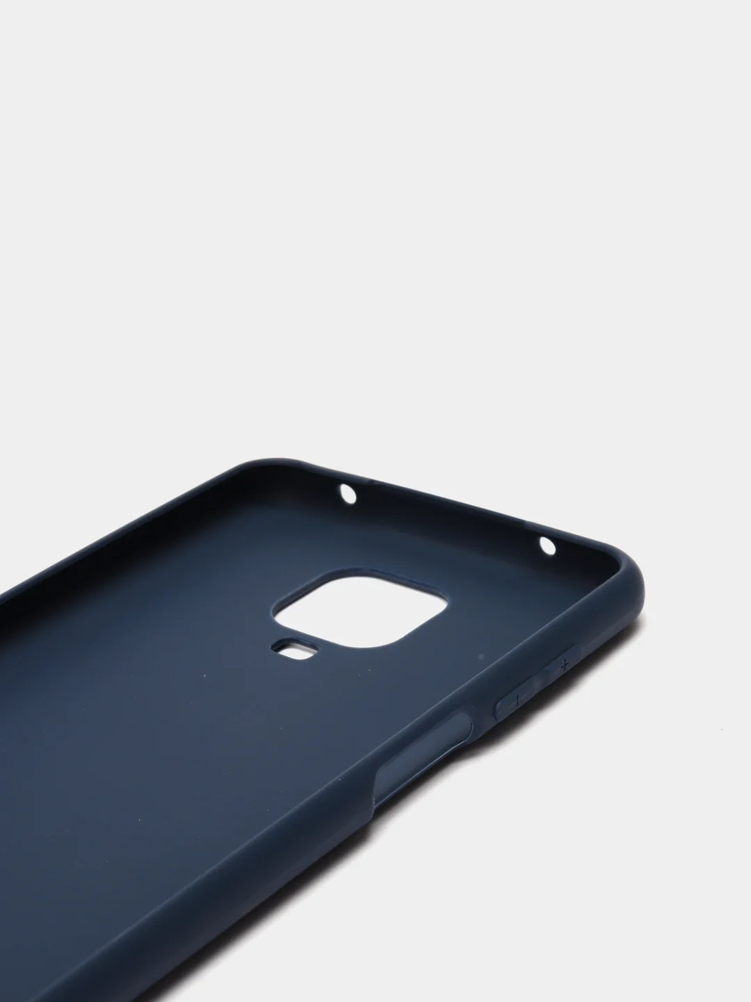 Темно-синий чехол Xiaomi Redmi Note 9 Pro / Xiaomi Redmi Note 9s силиконовый