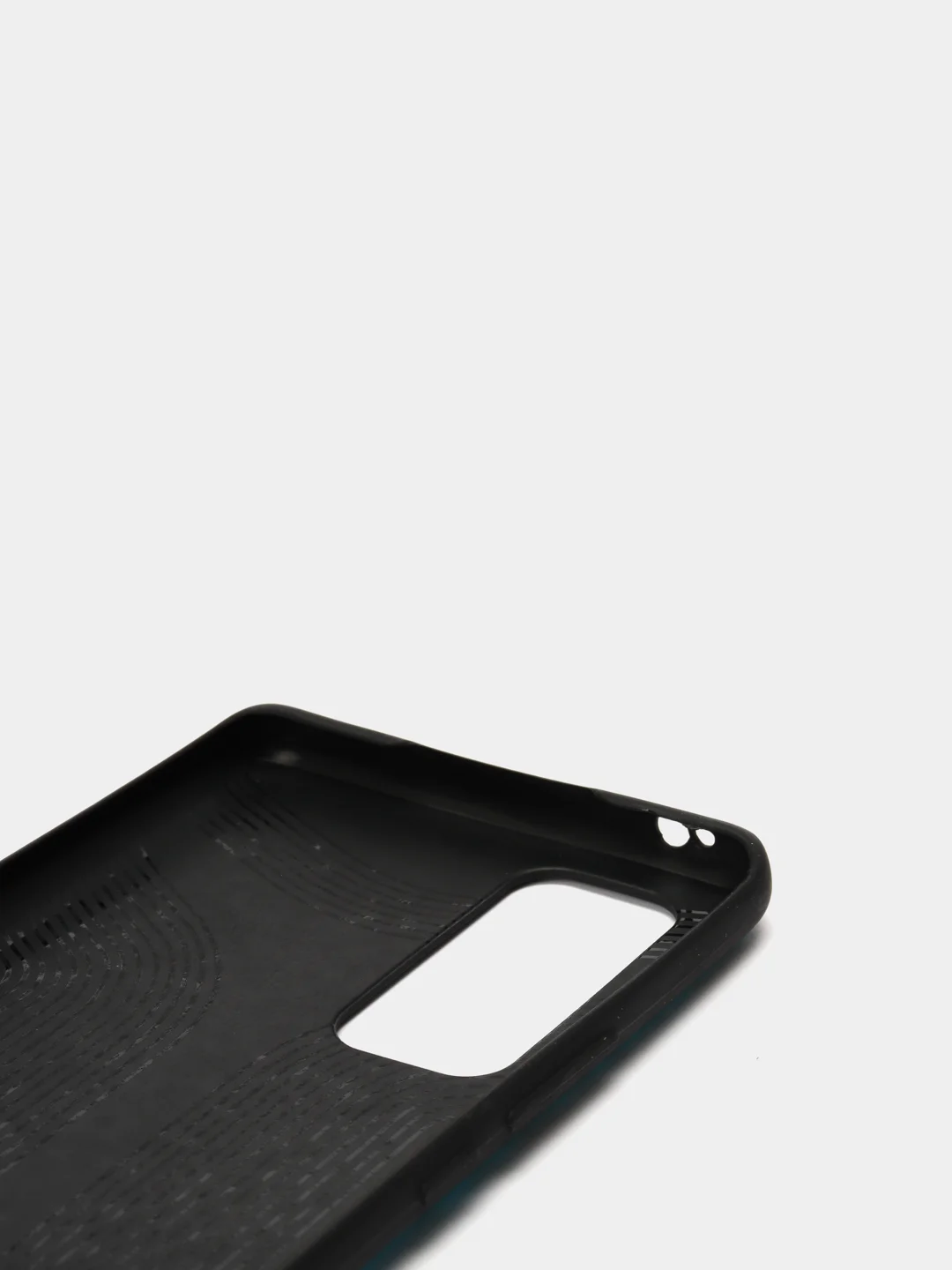 Голубой чехол Huawei Honor 30 Pro+ / Honor 30 Pro Plus силиконовый, имитация змеиной кожи