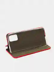 Красный чехол книжка Samsung Galaxy A03s, Самсунг Галакси А03с