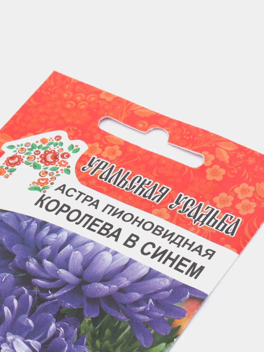 Астра "Королева в синем", семена, цветы