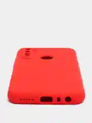 Красный чехол Xiaomi Mi 11 lite, Poco M3 pro, Poco M3, X3, Note 8T, Note 8 pro, Note 7, накладка