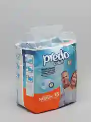 Predo Adult Одноразовые Подгузники для взрослых/ Памперсы для взрослых размер М (15шт)