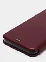 Бордовый чехол книжка для TECNO Spark 8P