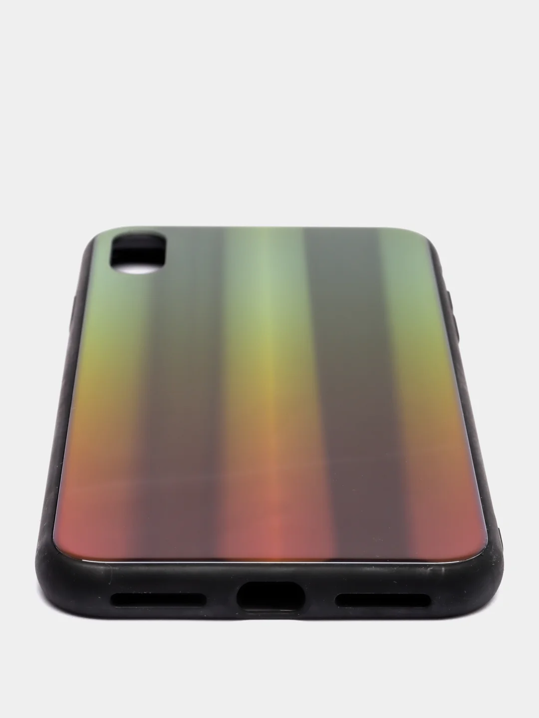 Розовый apple iPhone Xs Max чехол пластиковый голографический
