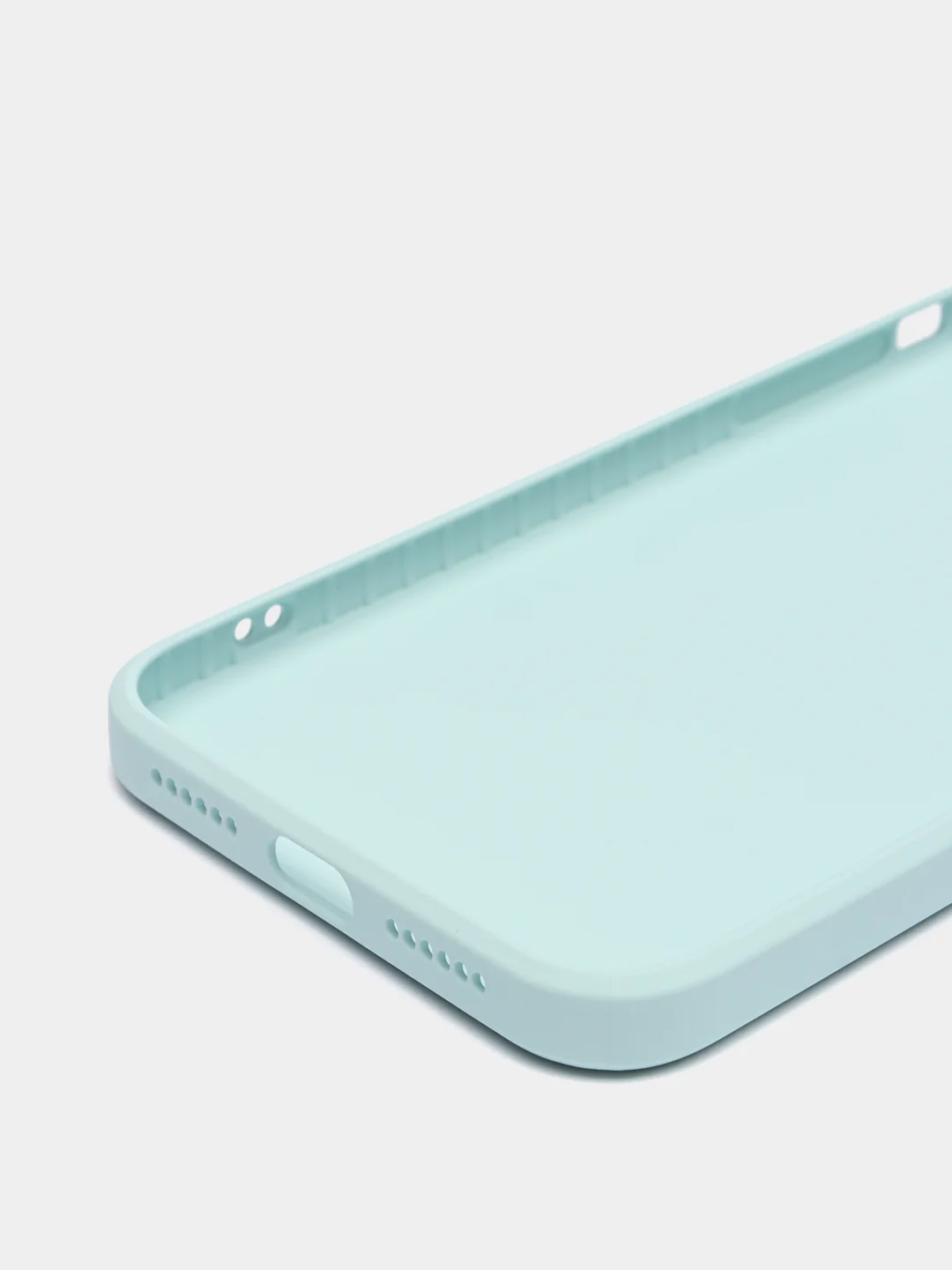 Бирюзовый чехол iPhone 11 с принтом