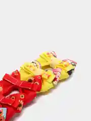 Голубой бантики для волос/ резинки для волос 3 пары