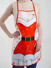 Алый фартук новогодний, 2 цвета