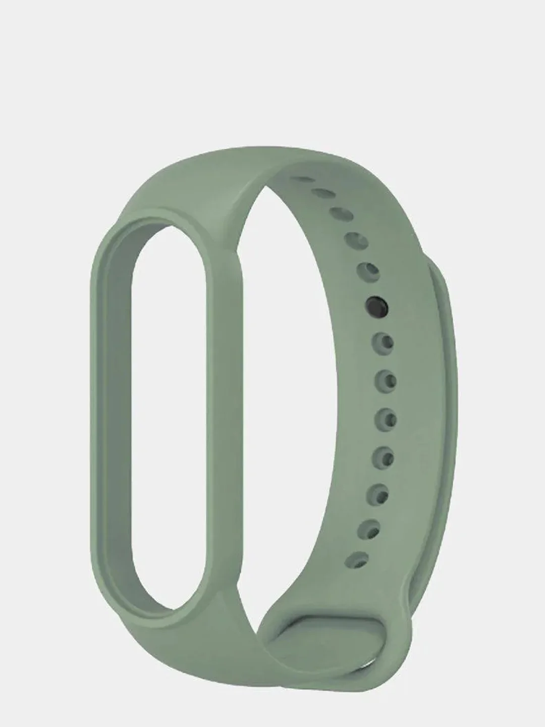 Бирюзовый силиконовый ремешок для Xiaomi Mi Band 5 и Mi Band 6