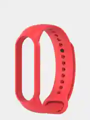 Красный силиконовый ремешок для Xiaomi Mi Band 5 и Mi Band 6