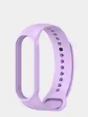 Лавандовый силиконовый ремешок для Xiaomi Mi Band 5 и Mi Band 6