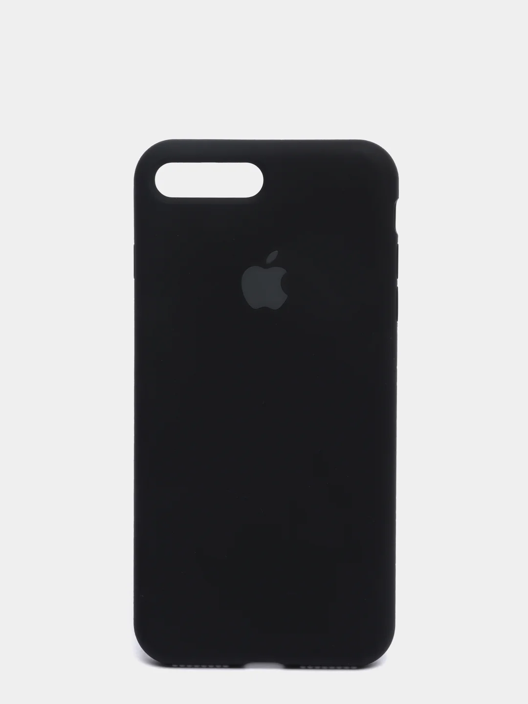 Черный чехол для iPhone SE 2020, 7, 8, 7 Plus, 8 плюс силиконовый
