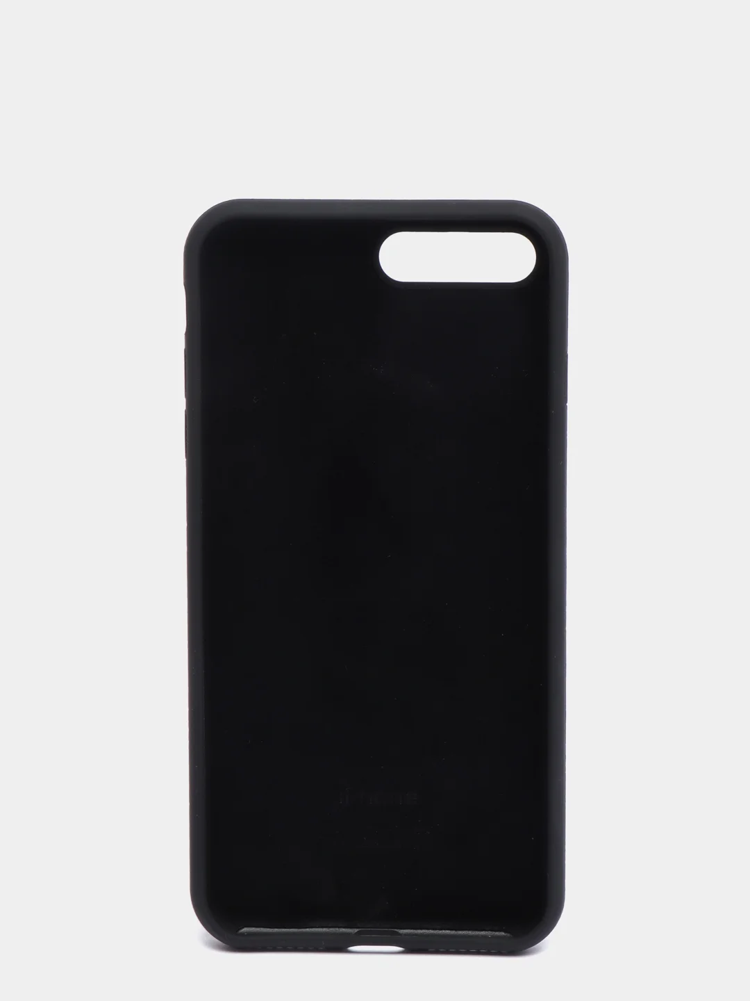 Черный чехол для iPhone SE 2020, 7, 8, 7 Plus, 8 плюс силиконовый