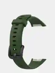 Тёмно-зелёный спортивный силиконовый ремешок для Huawei Honor Band 6