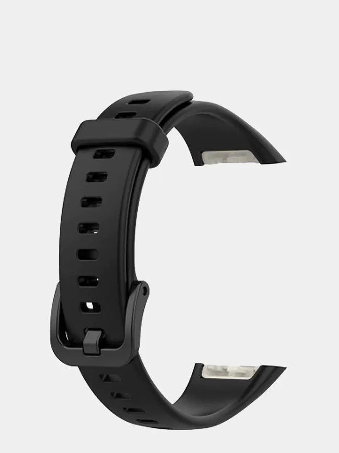 Черный спортивный силиконовый ремешок для Huawei Honor Band 6