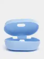 Голубой чехол для наушников Xiaomi Redmi Airdots / Airdots S / Airdots 2, силиконовый чехол