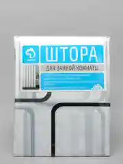 Штора для ванной комнаты Доляна "Графика", 180х180 см, PEVA