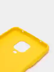 Желтый чехол Xiaomi Redmi Note 9 Pro / Xiaomi Redmi Note 9s силиконовый