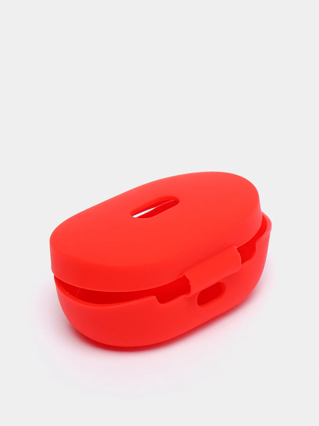 Красный чехол для наушников Xiaomi Redmi Airdots / Airdots S / Airdots 2, силиконовый чехол