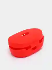 Красный чехол для наушников Xiaomi Redmi Airdots / Airdots S / Airdots 2, силиконовый чехол