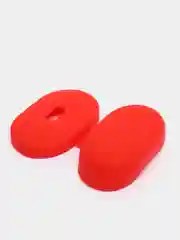 Красный чехол для наушников Xiaomi Redmi Airdots / Airdots S / Airdots 2, силиконовый чехол