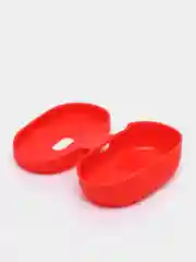 Красный чехол для наушников Xiaomi Redmi Airdots / Airdots S / Airdots 2, силиконовый чехол