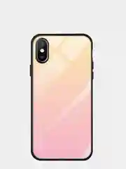 Розовый чехол градиентный из закалённого стекла на iPhone 12 Pro Max,12/12Pro,11,11 Pro,XR, 12mini
