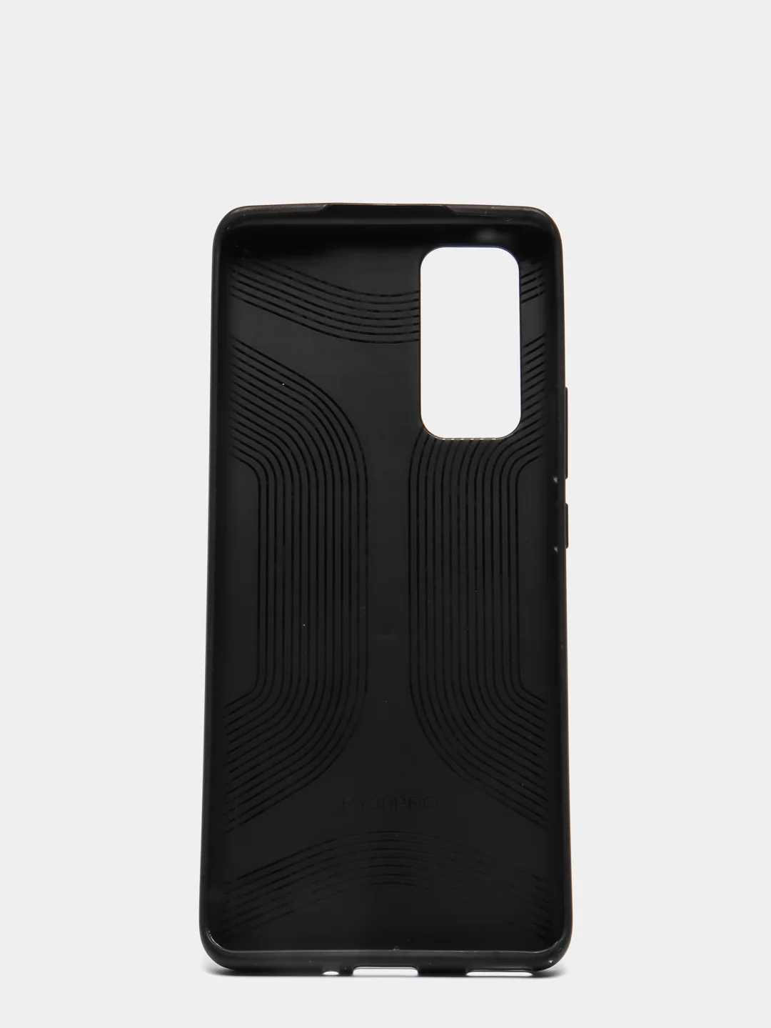 Черный чехол Huawei Honor 30 Pro+ / Honor 30 Pro Plus силиконовый, имитация змеиной кожи