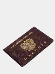 Бордовый обложка для паспорта, цвет на выбор