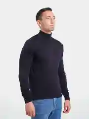 Черный водолазка мужская, с горлом