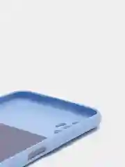 Голубой чехол для TECNO SPARK 8P, с защитой камеры и бархатом внутри