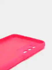 Фуксия чехол с защитой камеры и бархатом внутри CAMON 18, CAMON 18P, CAMON 18T