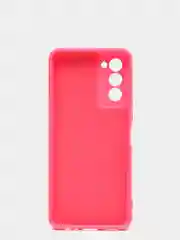 Фуксия чехол с защитой камеры и бархатом внутри CAMON 18, CAMON 18P, CAMON 18T