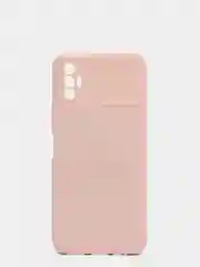 Бежевый чехол для TECNO SPARK 8P, с защитой камеры и бархатом внутри