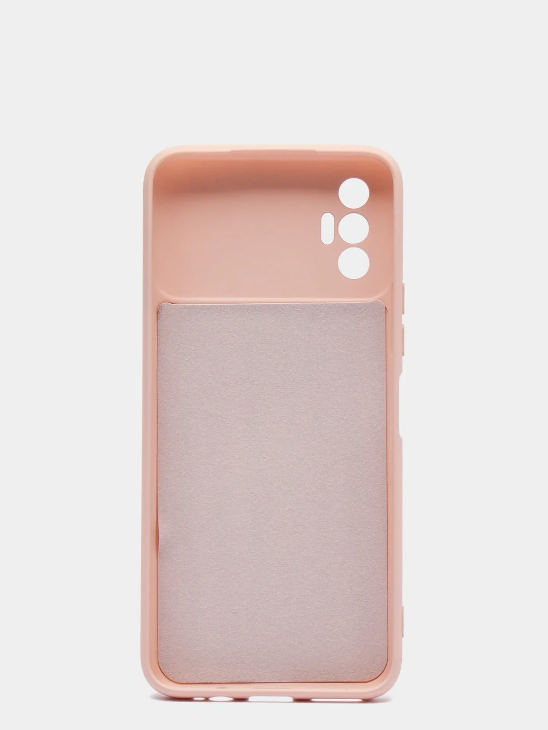 Бежевый чехол для TECNO SPARK 8P, с защитой камеры и бархатом внутри