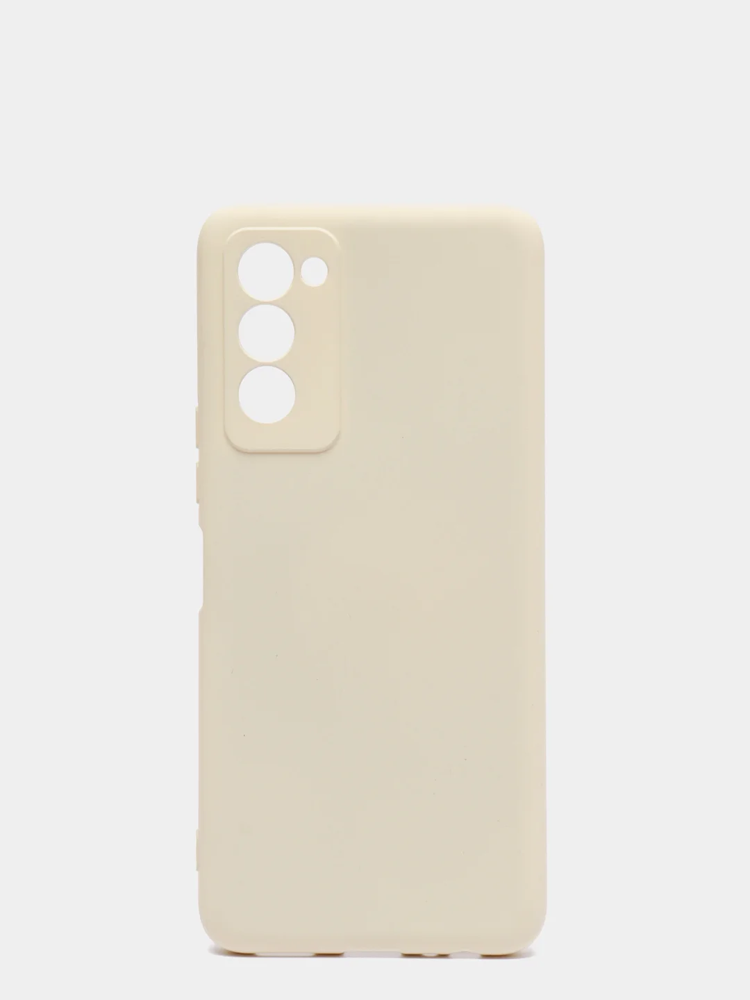 Кремовый чехол с защитой камеры и бархатом внутри CAMON 18, CAMON 18P, CAMON 18T