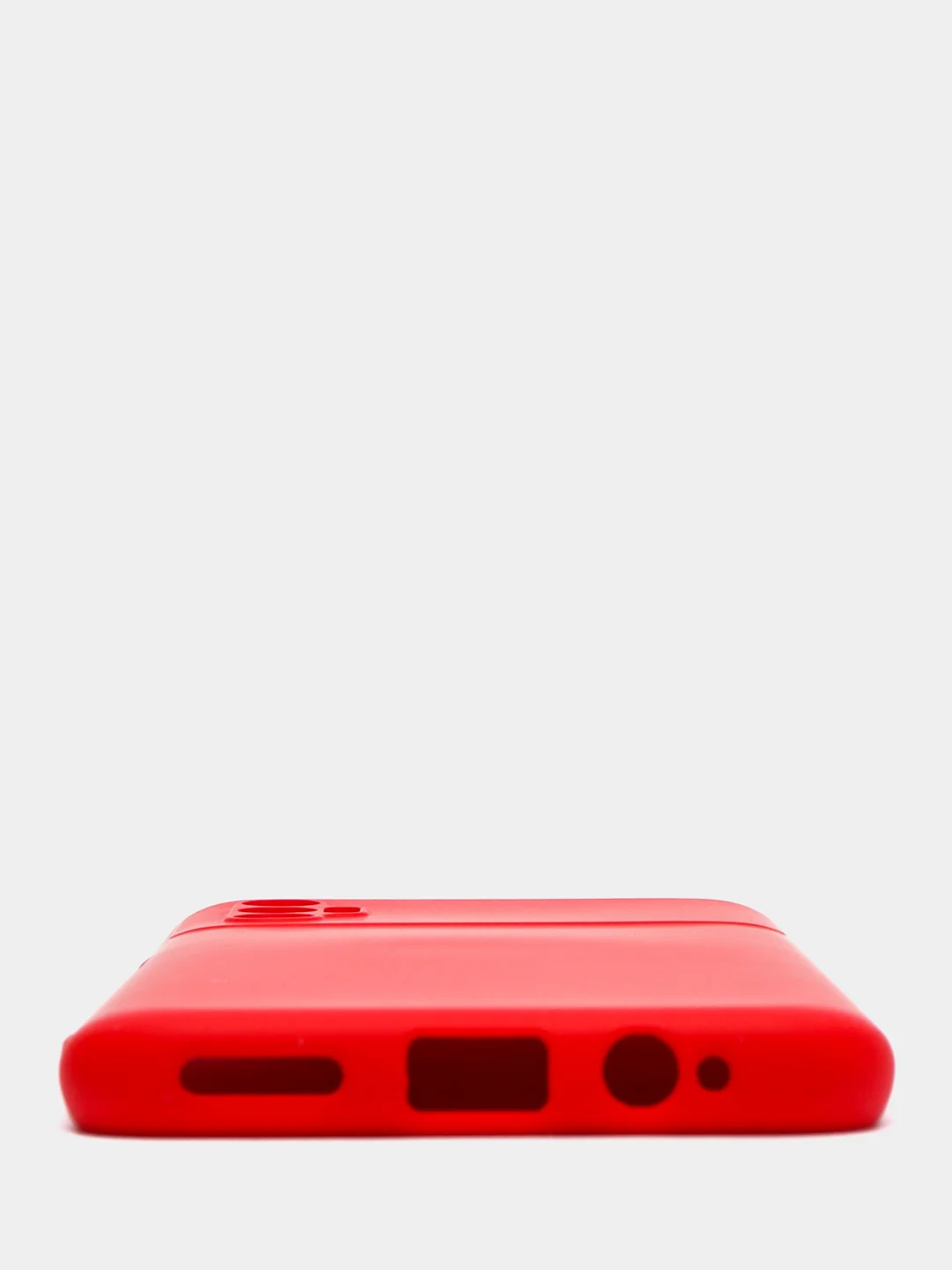 Красный чехол для TECNO SPARK 8P, с защитой камеры и бархатом внутри
