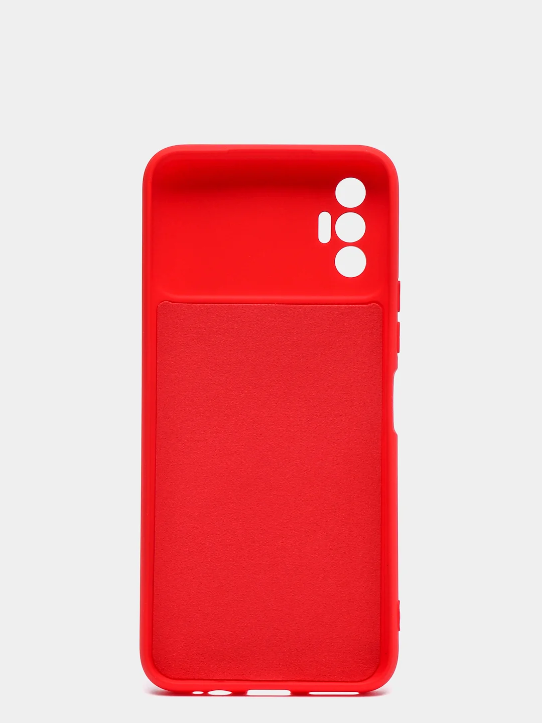 Красный чехол для TECNO SPARK 8P, с защитой камеры и бархатом внутри