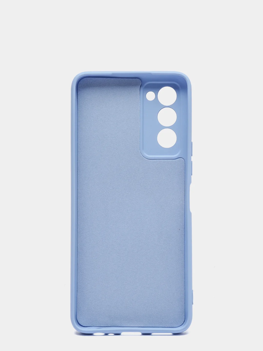Голубой чехол с защитой камеры и бархатом внутри CAMON 18, CAMON 18P, CAMON 18T